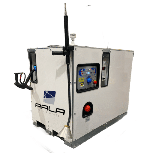 Ukrudsbekæmpelses maskine på batteri til miljøvenlig ukrudtsbekæmpelse med varmt vand